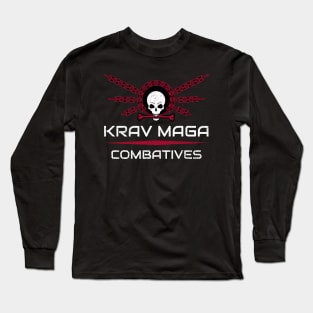 Krav Maga I Walk In Peace Martial Arts Long Sleeve T-Shirt